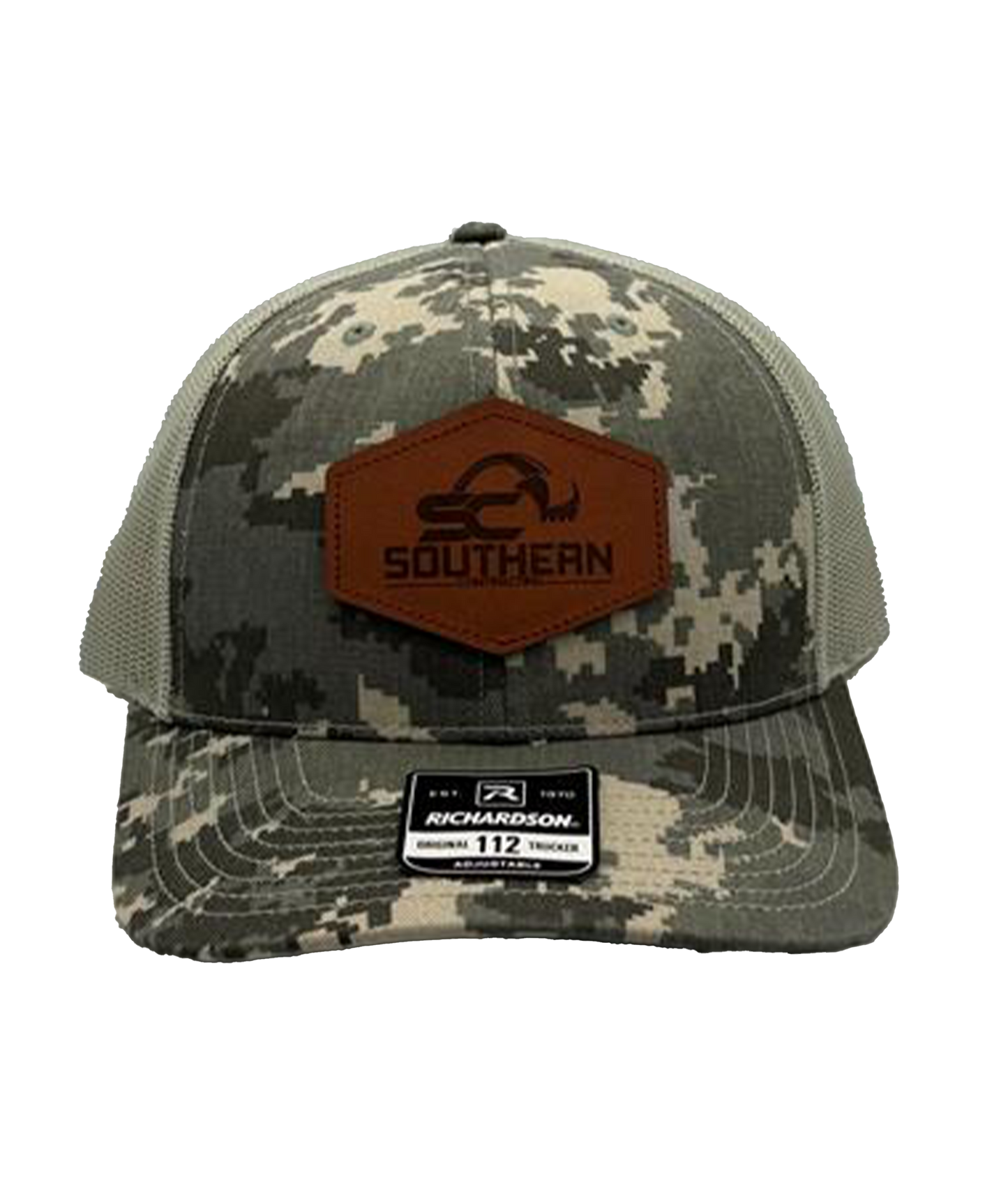 Richardson Printed Snapback Trucker Cap