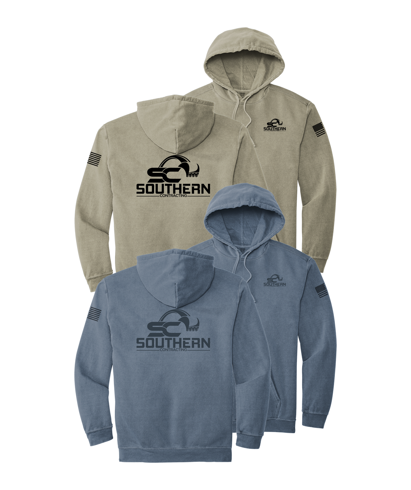 Southern Contracting Comfort Colors Hooded Sweatshirt