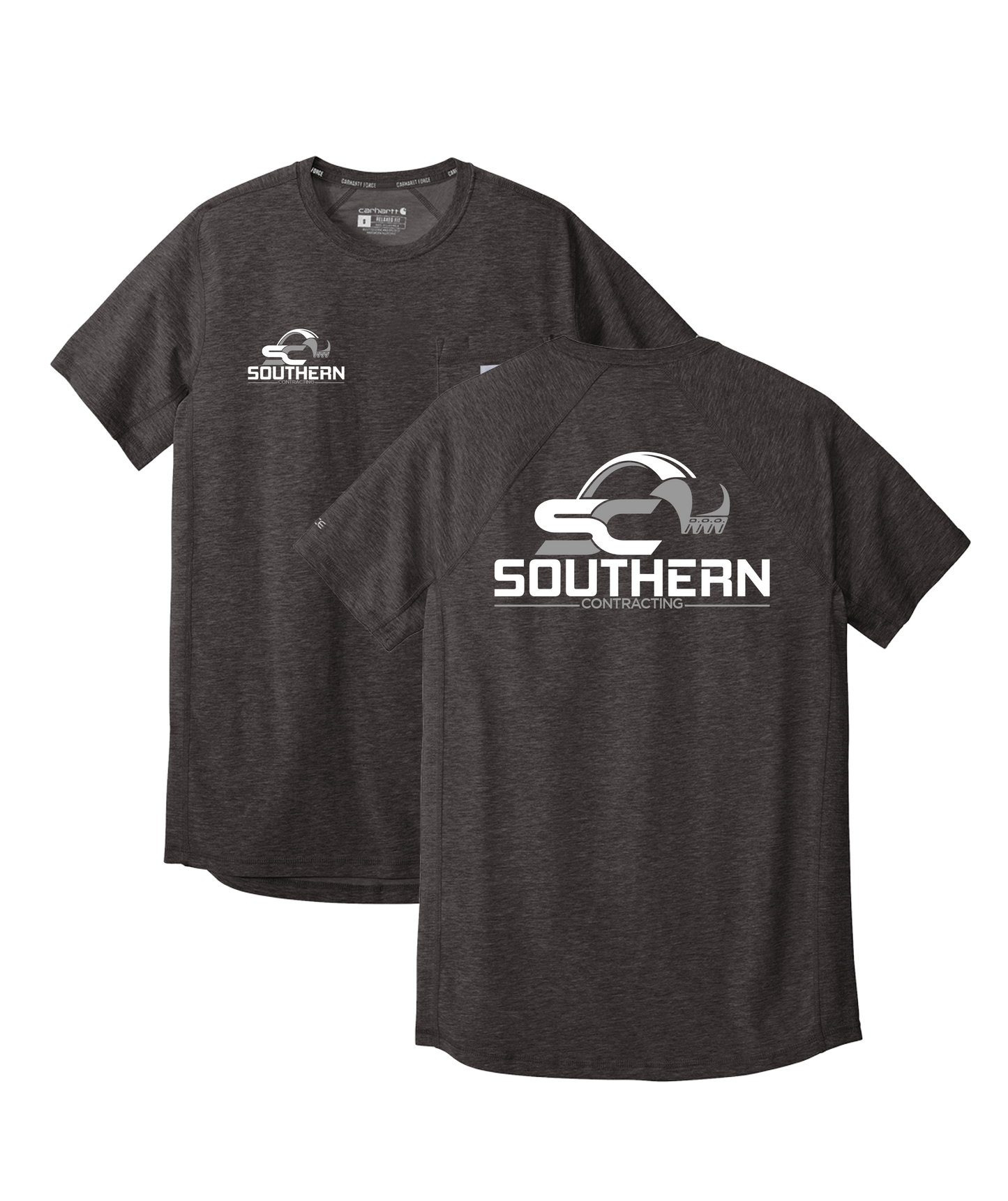 Southern Contracting Carhartt Force SS Pocket Tee