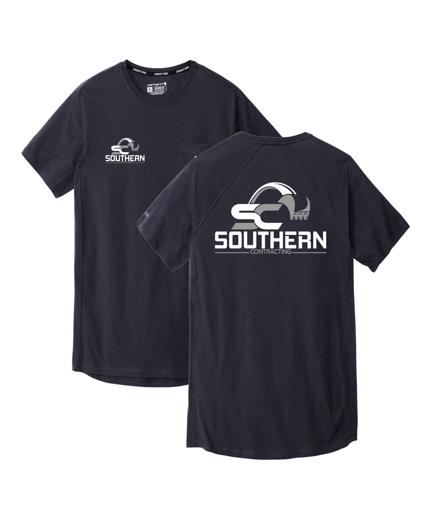 Southern Contracting Carhartt Force SS Pocket Tee